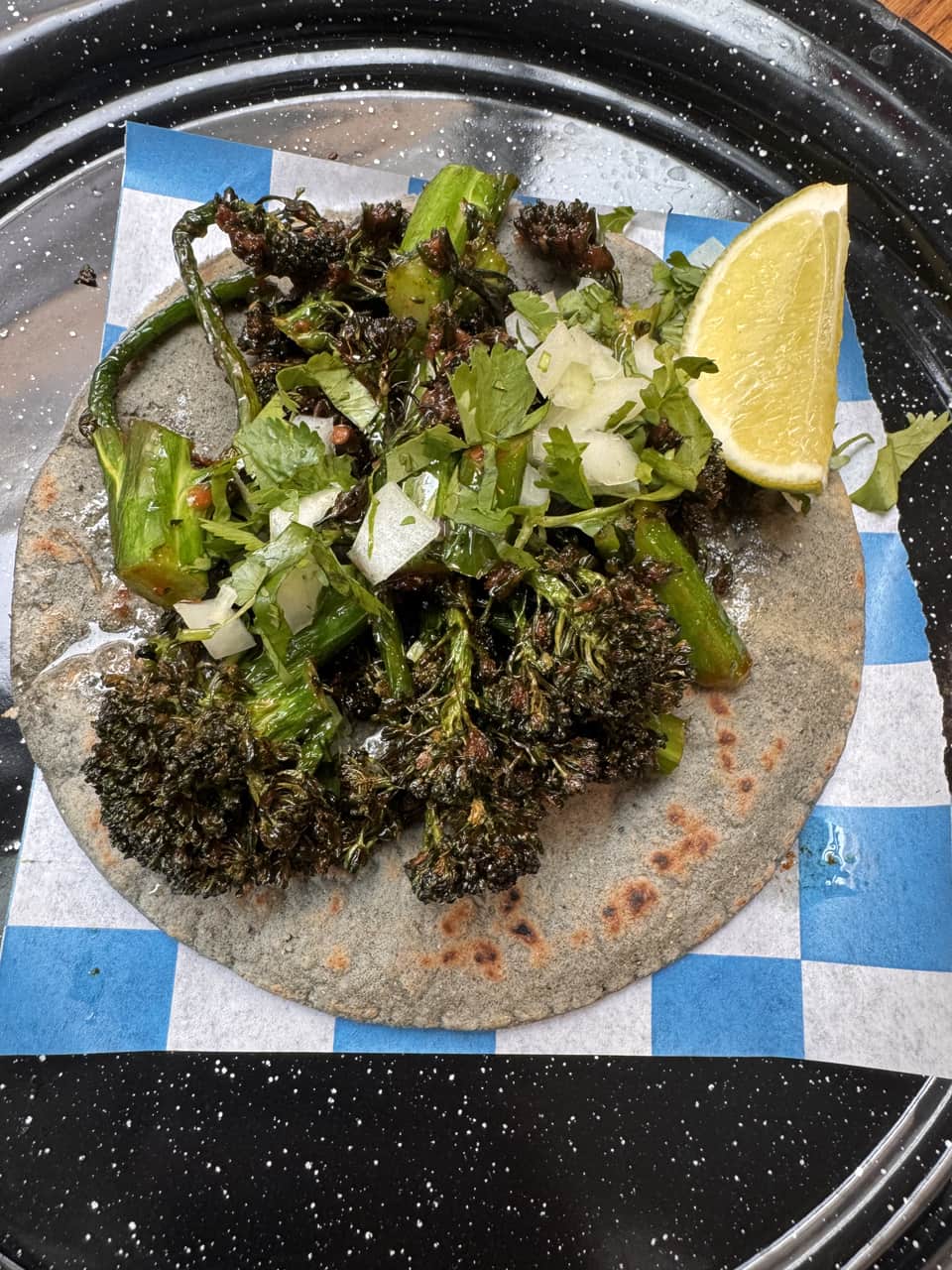 Broccolini — Tacos at Julieta Taco Shop