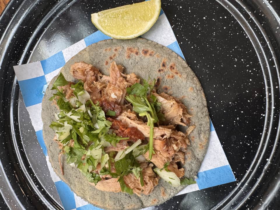 Carnitas Pork — Tacos at Julieta Taco Shop